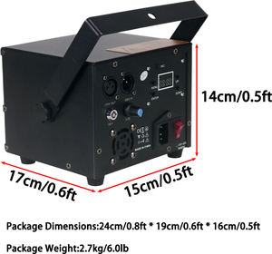 Igracelite 2W aplikasi Remote kontrol warna penuh RGB animasi lampu <span class=keywords><strong>Laser</strong></span> tubuh besi DMX512 kontrol suara - Product Image 6