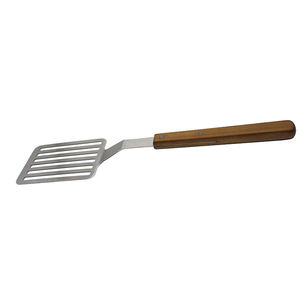 Spatule de barbecue en acier inoxydable antirouille avec manche en bois, spatule à burger en métal, spatule à œufs pour la cuisine - Product Image 5