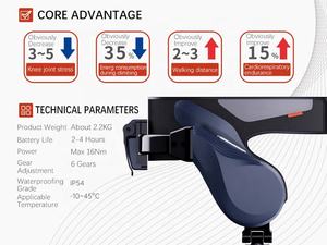 Deambulatore Esoscheletro Elettrico con AI per Anziani, Robot per Camminata Assistita e Allenamento con Supporto in Salita - Product Image 3