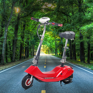 Yang Yang Electric Scooter 25Km H Hour Foldable Portable For Adults With Seat And <b>Cow</b> Pattern Design - Product Image 3