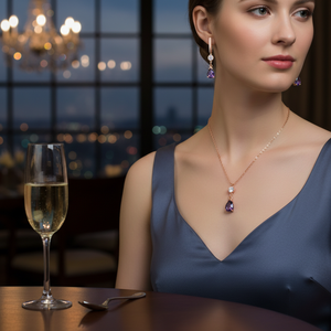 Conjuntos de joyería fina para mujer Azuris 925 Sterling Silver Mystic Stone ALK7010 Turkey Origin - Product Image 3
