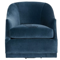 Fauteuil inclinable moderne en velours convertible en canapé pour la maison, le bureau, la chambre à coucher, l'hôtel - Meuble polyvalent pour le salon