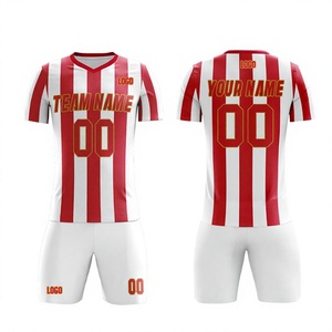 Uniforme de Fútbol Personalizado al por Mayor con Diseño Sublimado para Hombre, 100% Poliéster, 220 g/m² - Product Image 1