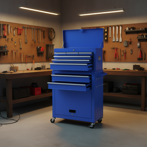 Caja de herramientas desmontable Db con 8 cajones y mecanismo de bloqueo, carrito para mecánico, para almacenamiento en garaje - Product Image 2