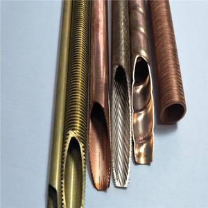 Медная низкоребристая трубка, эффективная трубка, детали для охлаждения и теплообмена, медная трубка - Product Image 2