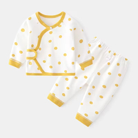 Conjunto de Ropa Interior para Bebé Recién Nacido, Personalizado, de Primavera y Otoño, Suave, Estilo Monje