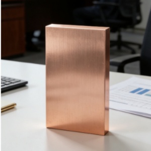Barre de cuivre d'investissement de qualité supérieure personnalisée, 1 kg, 99,9 % de pureté - Product Image 3