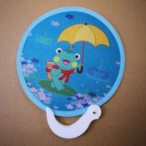 Thấp Moq Biểu Tượng Tùy Chỉnh Di Động Ngoài Trời Tay <span class=keywords><strong>Fan</strong></span> 20Cm Nylon Có Thể Gập Lại Vòng Người Hâm Mộ 190T Polyester Có Thể Gập Lại <span class=keywords><strong>Fan</strong></span> Với Pouch - Product Image 6