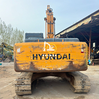 Excavatrice Hyundai R225-7 d'occasion d'origine coréenne en parfait état de marche, excavatrice d'occasion 210W-7 210W-9 en bon état