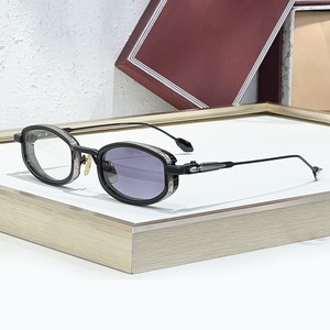 HARDIN Occhiali da Sole Unisex di Lusso Giapponesi Fatti a Mano con Smeraldo UV400 Montatura Completa - Design Jacques Small Cool per Viaggi e Sport all'Aperto - Product Image 3