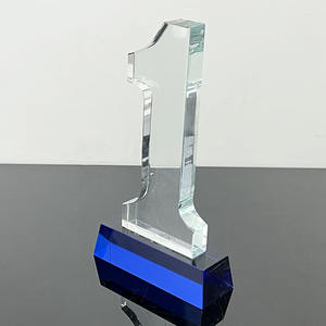 ปรับแต่งรางวัลถ้วยรางวัลคริสตัลหมายเลข1พร้อม MH-N81ถ้วยรางวัล<span class=keywords><strong>หมาย</strong></span>เลขคริสตัลสีน้ำเงิน - Product Image 2