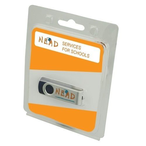 OEM Disposable Clear Pet Pvc Blister USB Clamshell Blister Packaging Pack for USB Flash Drive