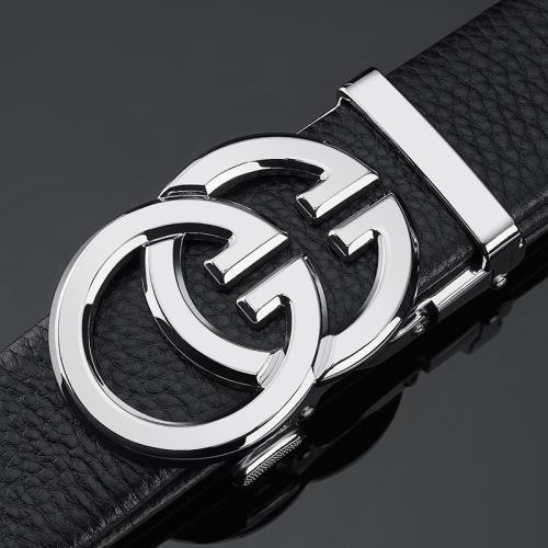 Double C argent - ceinture noire