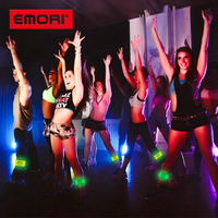 Bracelets LED pour concert, vente chaude, bracelets LED clignotants pour fête