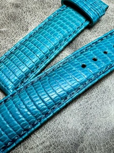 Odian sangles sur mesure peau de lézard sur mesure peau d'autruche diable peau de poisson montre ceinture - Product Image 3