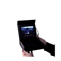Personnalisation à guichet unique Livre vidéo de mariage Livre LCD Boîte de vidéo musicale Brochures vidéo d'entreprise Carte de vœux audio Carte cadeau