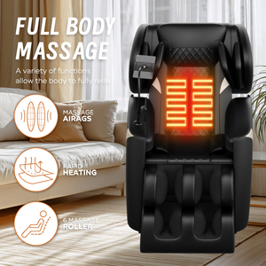 Hot Selling 3D Mechanism <b>Zero</b> <b>Gravity</b> Heating Tablet Control Shiatsu <b>Chair</b> for Office Workers & Family Use 603-B1 Vend - Product Image 5