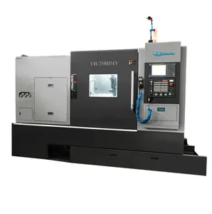 Alta Qualidade YH 750HMY Cnc Roda Jantes Torno Universal Máquina Mini Fresadoras Tornos Chineses