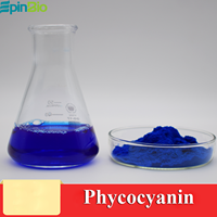 Extrait naturel de spiruline, poudre de phycocyanine bleue, qualité alimentaire, complément alimentaire E18 en bouteille et en fût