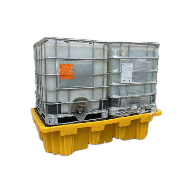 Australian Store Hazardous Chemicals Bulk Containers Single IBC Bunds Double IBC Bunds Storage IBC Spill  Bunded Pallets