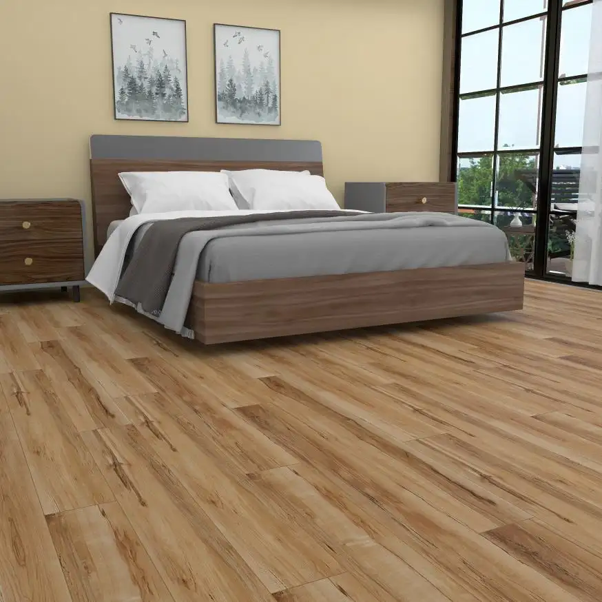 Werkseitig direkt gelieferte SPC WPC LVT-Diele Floating Click Vinyl PVC-Bodenfliesen