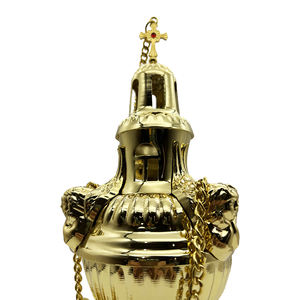 Quemador de incienso con forma de cruz para la pared, suministros religiosos para decoración de la Iglesia, Jesús, Cristiano - Product Image 3