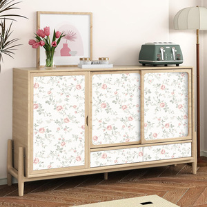 Creation Of Time And Space Peel & Stick Wallpaper Floral Pattern Self-Adhesive For Wall Decoration - Product Image 3