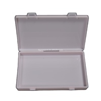 La fábrica puede personalizar la caja organizadora de lápices de archivo transparente rectangular Organizador duradero de plástico PP