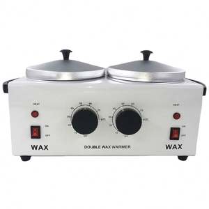 Fourniture d'usine 100W Double outils de soin de la peau chauffe-cire épilation électrique épilation à la cire Machine - Product Image 1