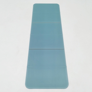 Biểu Tượng Tùy Chỉnh Non-Slip 12Mm Dày Thân Thiện Với Môi Có Thể Đảo Ngược TPE Yoga <span class=keywords><strong>Mat</strong></span>-Không Thấm Nước Xách Tay Có Thể Gập Lại 61x180Cm - Product Image 3