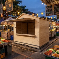 Kiosque de Noël pliable en bois de bonne qualité à vendre