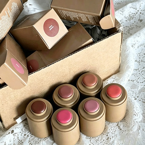 Vente en gros de stylo blush naturel à haute pigmentation, crayon highlighter mat, blush pour les lèvres et les joues 2 en 1, maquillage blush personnalisé - Product Image 2