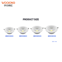 Projecteur rond Offre Spéciale de plafond de 12W LED mini Downlight avec la tache sans éblouissement pour l'éclairage de supermarché