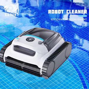 Robot inalámbrico automático moderno, corona de agua, limpiador de superficie de piscina al vacío, accesorios de herramientas para piscinas enterradas - Product Image 3