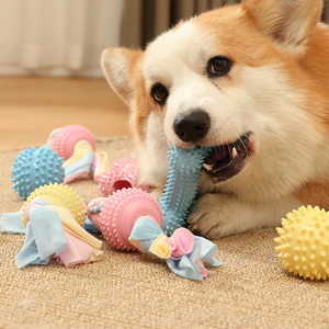 Đồ chơi nhai an toàn TPR chống cắn bán buôn cho chó, đồ chơi thú cưng nhiều màu sắc vui nhộn, đồ chơi tương tác giúp mài răng và huấn luyện thú cưng - Product Image 3