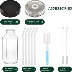 Botellas de Plástico PET Transparentes Vacías de 300ml, 350ml, 500ml con Tapa de Rosca para Jugos, Bebidas Energéticas, Whisky, con Logotipo Personalizado - Product Image 4