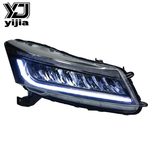 ชุดไฟหน้า LED 12V 30W สำหรับรถยนต์ Honda <span class=keywords><strong>Accord</strong></span> <span class=keywords><strong>G8</strong></span> รุ่นที่ 8 ปี 08-12 แบบดัดแปลงพร้อมไฟเลี้ยวทรงปีก อัพเกรด - Product Image 5