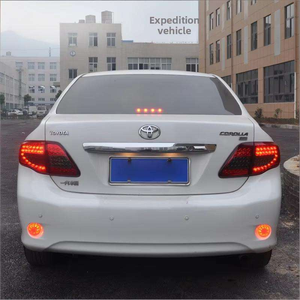 ไฟท้ายรถยนต์ LED รุ่นใหม่ AURON กันน้ำ วัสดุ ABS สีแดง/เหลือง พร้อมไฟเลี้ยว สำหรับปี 2007-2010 12V ชุดอัพเกรดไฟเบรก - Product Image 4