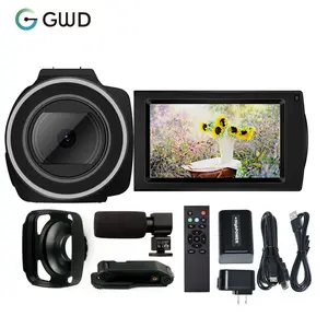 Professional Handheld 4K HD 48MP 60FPS Vlog Video Recording Camcorder Portable Digital Camera Wifi Accessories China Factory