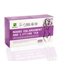 Thé en sachet personnalisé OEM à base de plantes naturelles pour l'amélioration et le lifting des seins (tailles A-D)