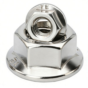 Tuercas de Brida de Acero Inoxidable 304 Howard Johnson M4 M5 M6 M8 M10 DIN6923 Grado A Nivel 6.8 Antideslizantes para Equipos de Fitness - Product Image 4