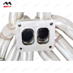 MERTOP ท่อเหล็กสแตนเลส304 3.0มม.,หนาสำหรับ Yota Su Pra 93-98 2JZ-GTE ท่อคู่ Tur Bo T4 - Product Image 4