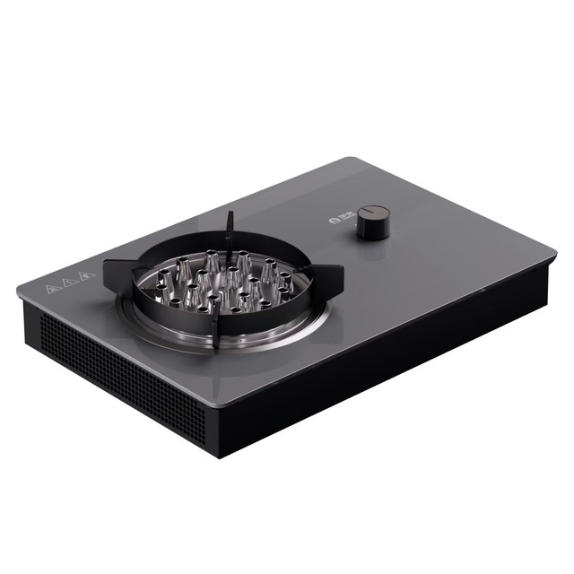Plug-and-Play Tempered Glass Plasma Electric Open Flame Stove Safe Eco-Friendly High Efficiency 3000W Commercial Use Cooktop