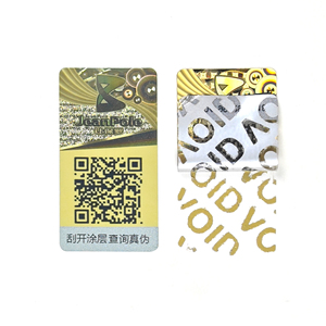 Bán chạy nhất tùy chỉnh làm cho thương hiệu của riêng bạn chống hàng giả Sticker QR mã Holographic nhãn QR ba chiều Số serial dán - Product Image 5