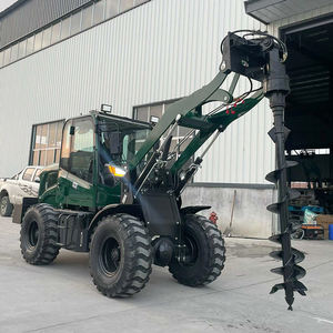 Бесплатная доставка! Малый колесный погрузчик для сельского хозяйства и сада, гидравлический, дизельный, для перемещения земли. - Product Image 4