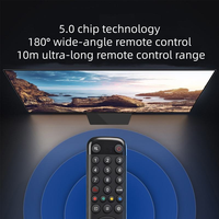 Control Remoto de TV de Código Fijo de Alta Calidad al por Mayor, RC716, Repuesto para Televisores TCL 4K Smart LED LCD, con Batería AAA, Alcance de 10 m