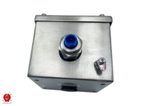 Boîte de jonction en acier inoxydable 304 résistant à la corrosion pour usine chimique, AC 550V, sécurité accrue, AWZG-g Ex Eb IIC T4 Gb IP66