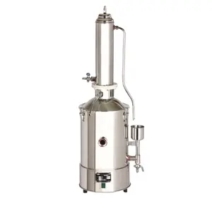 Aparato de destilación de calefacción eléctrica de acero inoxidable, equipo de destilación de agua destilada, rendimiento de agua de 5L/H 10L/H 20L/H