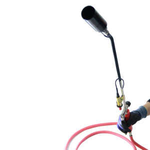 Torcia a gas OEM DEM GH1000 con fiamma regolabile per giardinaggio, bruciatore a propano MAPP, saldatura, riscaldamento a butano con tubo flessibile - Product Image 2