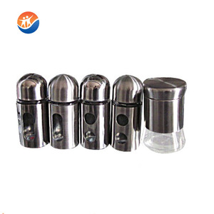 Juego de 4 Recipientes Cuadrados Clásicos de Vidrio para Especias y Condimentos, Conservación de Frescura, Frascos de Almacenamiento Ecológicos para Cocina - Product Image 6